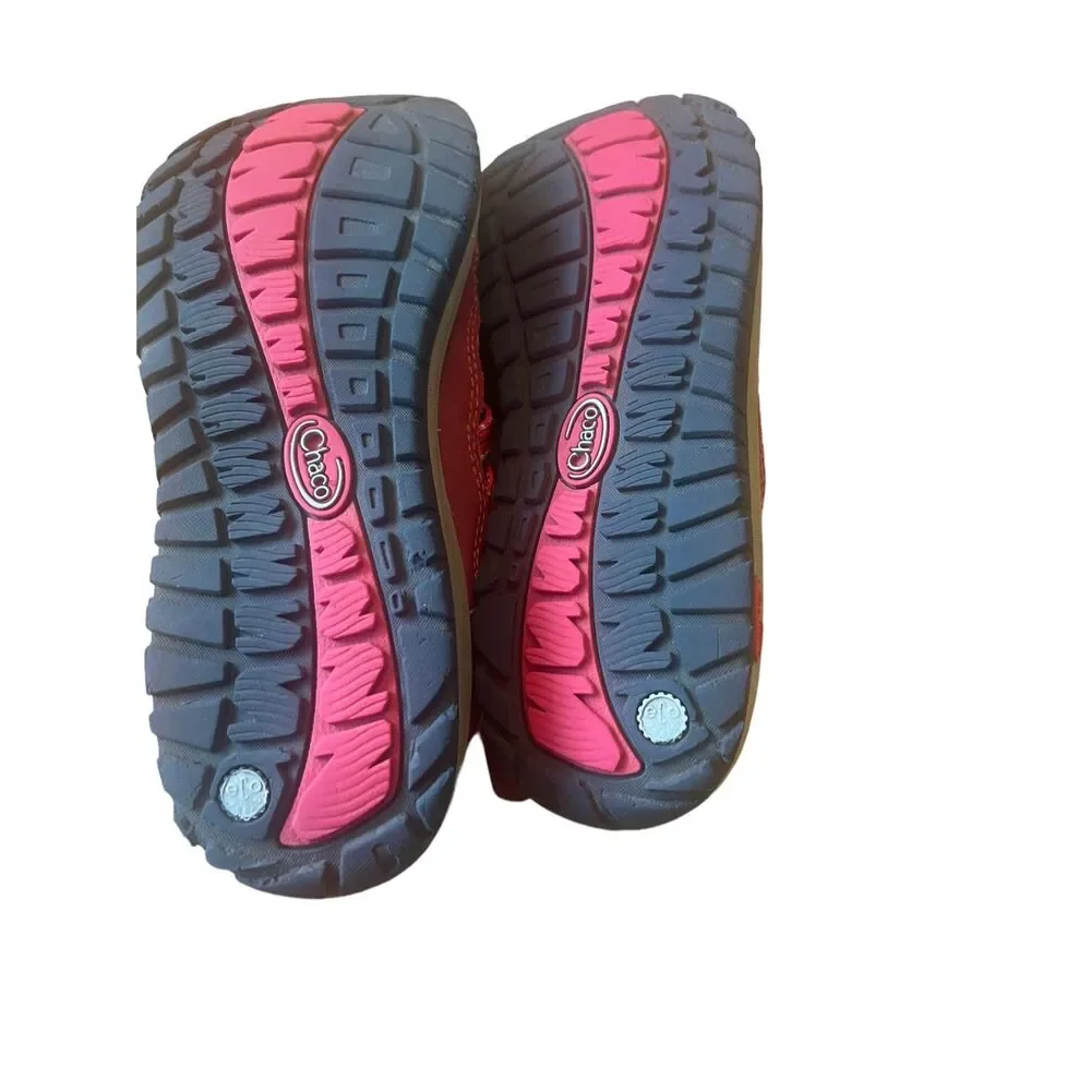 Chaco Girls Pink Outcross 2 Mesh Low Top Round Toe Water Sport Sandal Size 5